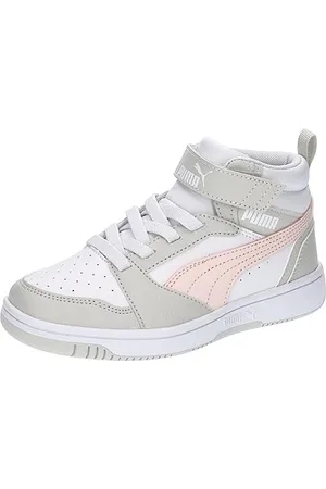 PUMA Rebound V6 Mid Ac+ Ps, Scarpe da ginnastica Unisex - Bambini e ragazzi, , 28 EU