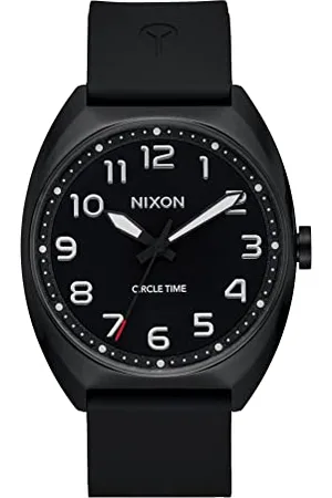 Nixon Orologio Analogico al Quarzo Uomo con Cinturino in Silicone A1365-004-00