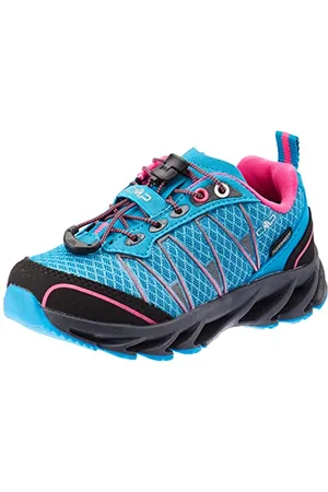 CMP KIDS ALTAK TRAIL SHOES WP 2.0, Scarpe Sportive da Bambini Unisex - Bambini e ragazzi, Turchese-Purple Fluo, 30 EU