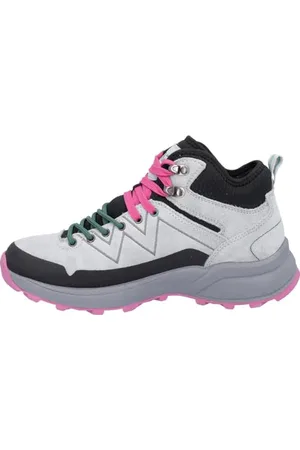 CMP KALEEPSO MID HIKING SHOES WP, Scarpe da Trekking Donna, Grey-Menta, 36 EU