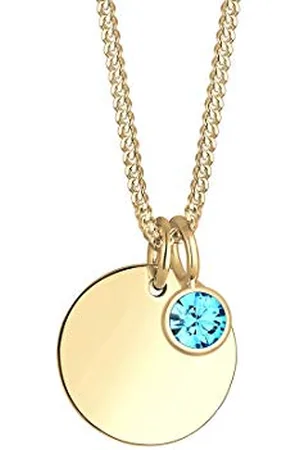 Elli Collana da donna con pietra portafortuna