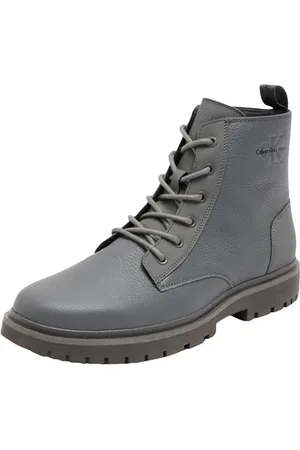 Calvin Klein Eva Mid Laceup Boot Lth Ym0ym00751, Stivali Uomo, , 45 EU