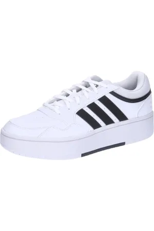 adidas Hoops 3.0 Bold Shoes, Scarpe Donna, Cloud White/Core Black/Core Black, 40 2/3 EU