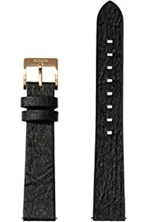 Nixon Pineapple BA002-000-00 - Cinturino di ricambio per orologi con distanza di 16 mm, in pelle di ananas vegana, colore , con fibbia in acciaio inox e occhiello per cinturino, , 16mm