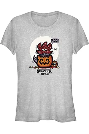 Stranger Things Demodog JackoLantern Maglietta a Maniche Corte T-Shirt, , L Donna