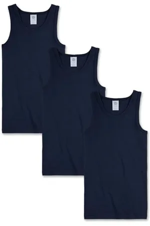 Sanetta Ragazzi Canottiera Pacco da 3 Maglia, 300000 - (Nettuno 50226), 140