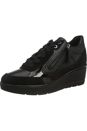 Geox D Ilde B, Sneakers Wedge Donna, , 38 EU
