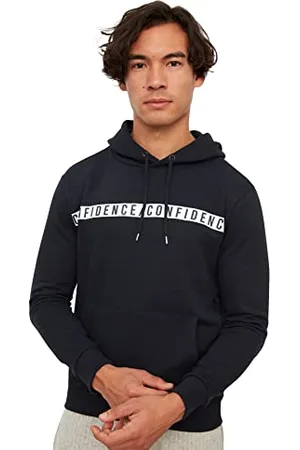 Trendyol Felpa da Uomo con Stampa Maglia di Tuta