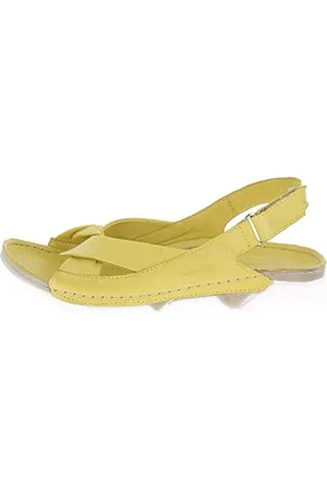 Andrea Conti 521702, Sandali Donna, Gelb, 39 EU