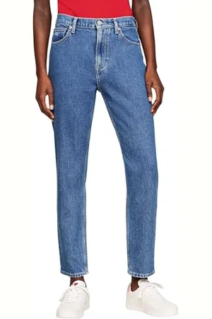 Tommy Hilfiger Donna Jeans Izzie Slim Fit, Blu ( Medium), 25W/34L