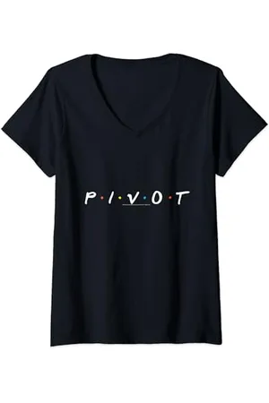 Friends Pivot Logo Maglietta con Collo a V