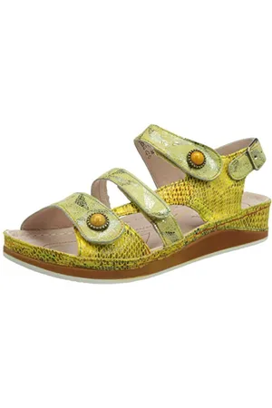 LAURA VITA Brcuelo 0621, Sandali con Zeppa Donna, , 37 EU