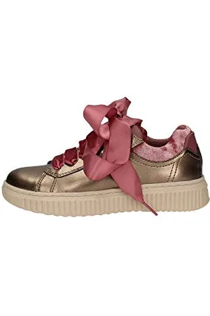 Geox J Discomix Girl B, Sneakers Bambine e ragazze, Bronzo (Lead), 30 EU