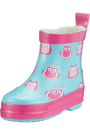Playshoes Stivali In Gomma A Semialbero, Stivali In Gomma A Semialbero Unisex - Bambini e ragazzi, , 27 EU