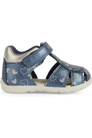 Geox B Elthan Girl C, Sandalo Bimba 0-24, , 18 EU