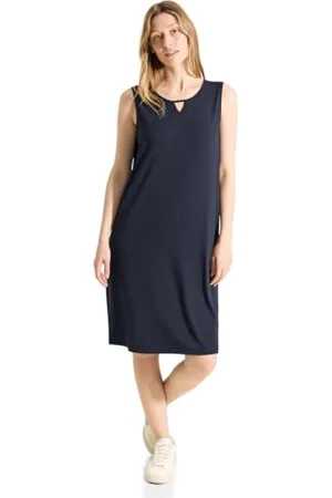CECIL B144114 Abito in Jersey Tinta Unita, , M Donna