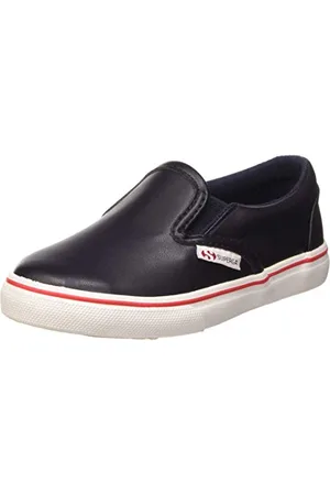 Superga 2311 COMFSYNLEANAPPAJ, Sneaker, Unisex - Bambini e ragazzi, Blu (Blue Navy 081), 26 EU