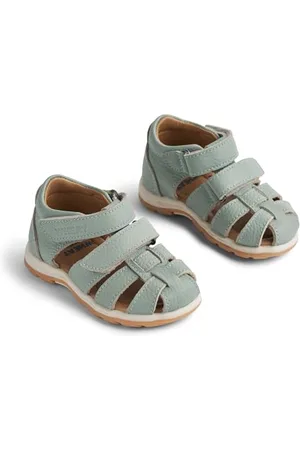 WHEAT Sandalo Chiuso Libero S-Unisex-Vera Pelle, Scarpe per Chi Inizia a Camminare Bambini, , 20 EU