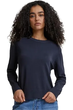 Urban classics Tb6902-ladies Knitted Roundneck Sweater Felpa, , XXXXL Donna