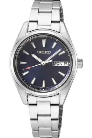 Seiko Orologio Analogico Quarzo Giapponese Donna con Cinturino in Acciaio Inox SUR353P1