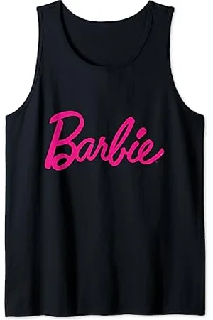 Barbie T-shirt da Donna, Logo Ufficiale, Multicolori Canotta