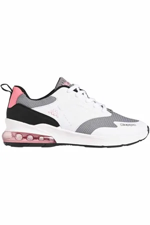 Kappa MYAGI JR Lace Low Cut Sneakers | Kid | Size 35 | White/Pink, Sneaker, EU