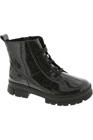 UGG Ashton Lace Up Glitter, Stivale classico Unisex - Bambini e ragazzi, , 25 EU
