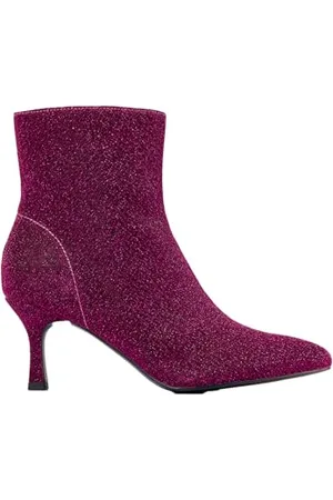 Joe Browns Sparkling Knitted Low-Mid Heel Ankle Boots, Stivaletto Donna, , 41 EU