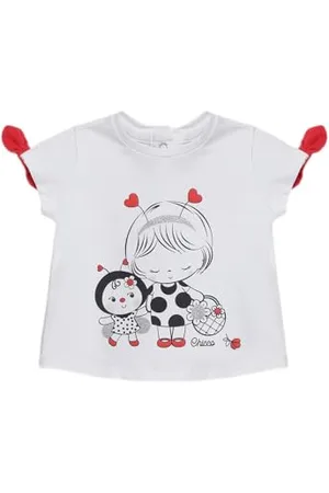 chicco T-shirt A Maniche Corte Per Bambina, Bimba 0 24, 33, 74