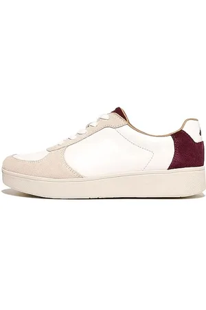 FitFlop Rally Leather & Suede New Device, Scarpe da Ginnastica Donna, , 36 EU