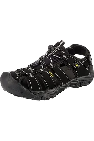 LICO Miami, Sandali a Punta Chiusa Uomo, (Black Black), 42 EU