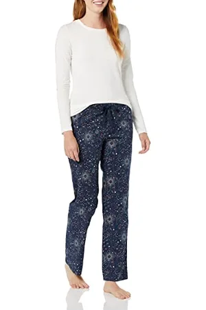 Amazon Pantaloni del Pigiama in Popeline Donna, , M