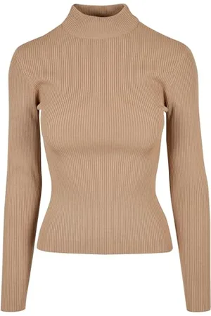 Urban classics Maglione da Donna A Coste A Collo Alto, , S