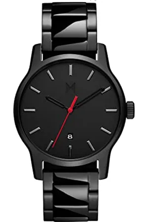MVMT Orologio Analogico al Quarzo da uomo con cinturino in acciaio inossidabile Nero - 28000313-D