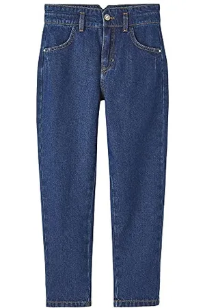 NAME IT Bestseller A/S NKFBELLA HW Mom AN Jeans 1092-DO Noos, , 146 Bambina