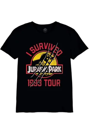 Jurassic Park Bojupamts048 T-Shirt, , 12 Anni Bambini e Ragazzi