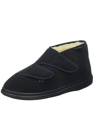 Fischer Fischer Ortho, Pantofole a Stivaletto Uomo, Nero (Schwarz 222), 41 EU X-Larga