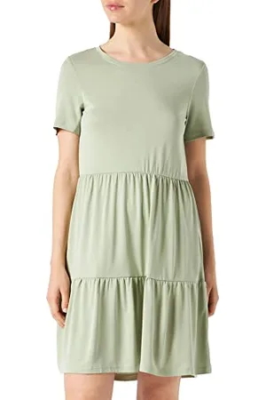 VERO MODA Vmfilli Calia SS Short Dress Ga Noos Vestito, , M Donna