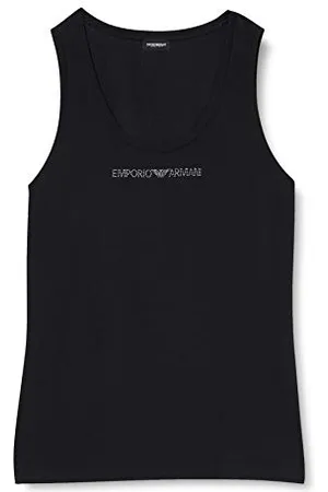 Emporio Armani Tank Iconic Cotton, Maglietta Donna, , XS