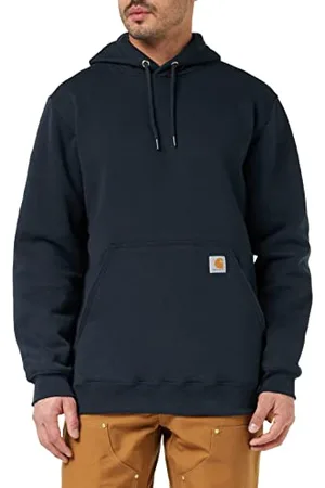 Carhartt Felpa Vestibilità Ampia, Media Pesantezza, Uomo, (Nuovo Navy), XXL
