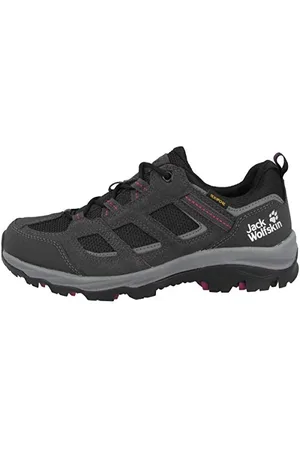 Jack Wolfskin Vojo 3 Texapore Low W, Scarpe da Esterno Donna, Dark Steel/Purple, 37.5 EU