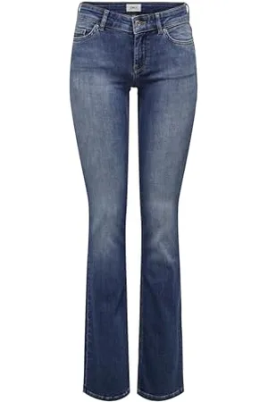 ONLY ONLBLUSH LW Flared DNM REA1303 Noos Jeans, , 8L UK/XL Donna