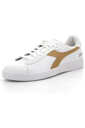 Diadora Game L Low 2030, Scarpe da Ginnastica Unisex-Adulto, White/Iced Coffee, 37 EU