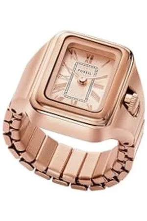 Fossil Raquel Orologio anello per donna, movimento al quarzo con cinturino in acciaio inossiperbile