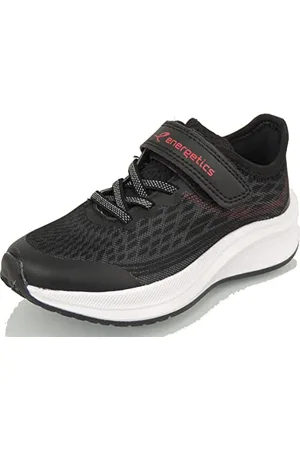 energetics Oz 2.4 V/L, Scarpe da Corsa, Black/Red, 28 EU