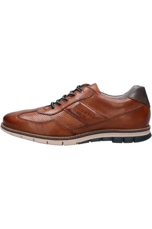 Bugatti Uomo Casual Sneakers Stringate in Pelle con Rifiniture Fatte a Mano, , 42 EU