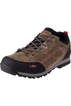 CMP ALCOR 2.0 LOW TREKKING SHOES WP, Scarpe da Trekking Uomo, Fango-Arancio, 41 EU