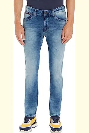 Tommy Hilfiger Jeans Uomo Scanton Slim Elasticizzati, (Wilson Light Blue Stretch), 32W / 36L