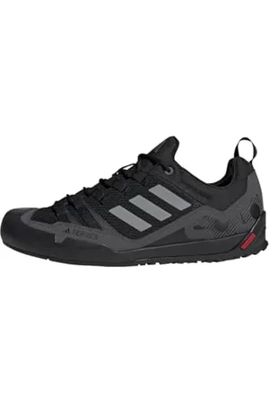 adidas Terrex Swift Solo 2.0 Hiking Shoes, Scarpe da Trekking Unisex-Adulto, Core Black/Grey Three/Grey Six, 40 EU