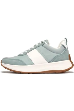 FitFlop F-Mode Flow Tessuto/Camoscio/Pelle Sneakers Flatform, Scarpa Donna, , 37 EU
